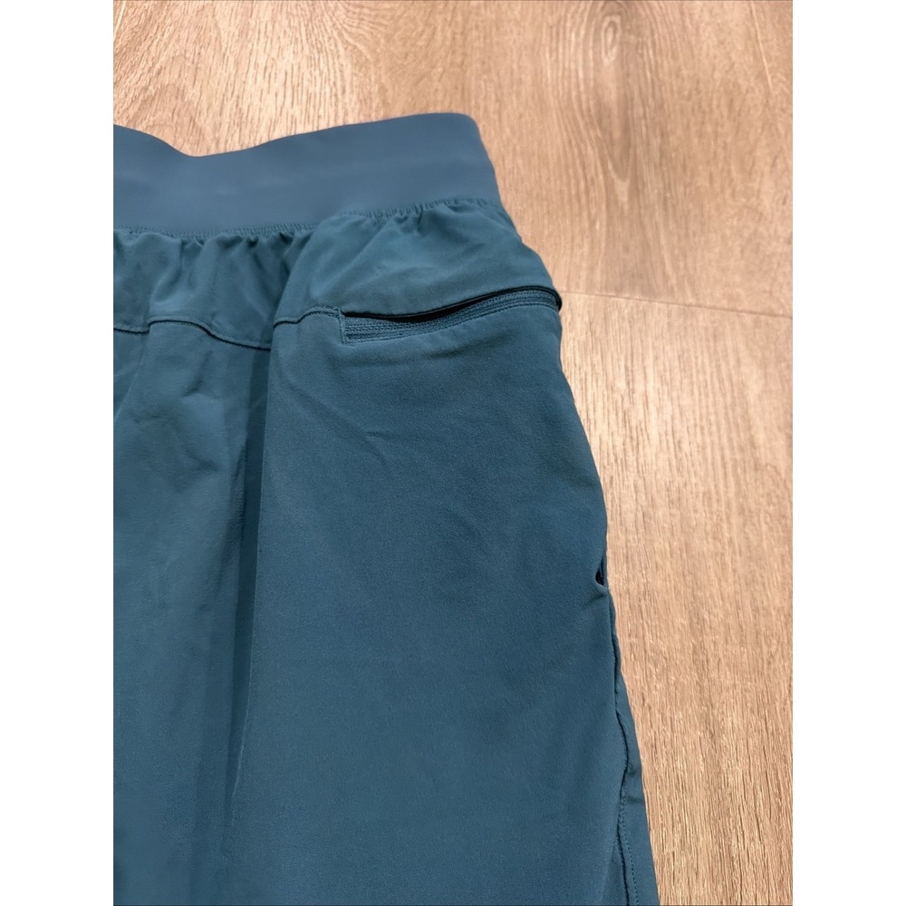 Mens Medium Lululemon City Sweat Short Athletic 11" Green - Picture 7 of 9